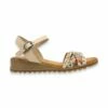 Sandalias Comfort Cuña Baja Mujer Piel Plantilla Acolchada 291 Beige, De Amelie -BOUTTYE Ventas sandalias comfort cuna baja mujer piel plantilla acolchada 291 beige de amelie