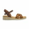 Sandalias Comfort Cuña Baja Mujer Piel Plantilla Acolchada 291 Cuero, De Amelie -BOUTTYE Ventas sandalias comfort cuna baja mujer piel plantilla acolchada 291 cuero de amelie