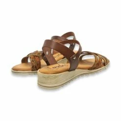 Sandalias Comfort Cuña Baja Mujer Piel Plantilla Acolchada 291 Cuero, De Amelie 13 Sandalias Comfort Cuña Baja Mujer Piel Plantilla Acolchada 291 Cuero, De Amelie -BOUTTYE Ventas sandalias comfort cuna baja mujer piel plantilla acolchada 291 cuero de amelie 4