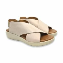 Sandalias Cruzadas Comfort Cuña Baja Mujer Piel Plantilla Acolchada Elástico 288 Beige, De Amelie 11 Sandalias Cruzadas Comfort Cuña Baja Mujer Piel Plantilla Acolchada Elástico 288 Beige, De Amelie -BOUTTYE Ventas sandalias cruzadas comfort cuna baja mujer piel plantilla acolchada elastico 288 beige de amelie 2