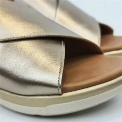 Sandalias Cruzadas Comfort Cuña Baja Mujer Piel Plantilla Acolchada Elástico 288 Platino, De Amelie -BOUTTYE Ventas sandalias cruzadas comfort cuna baja mujer piel plantilla acolchada elastico 288 platino de amelie 2