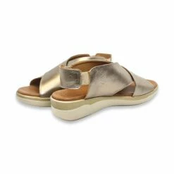 Sandalias Cruzadas Comfort Cuña Baja Mujer Piel Plantilla Acolchada Elástico 288 Platino, De Amelie -BOUTTYE Ventas sandalias cruzadas comfort cuna baja mujer piel plantilla acolchada elastico 288 platino de amelie 3