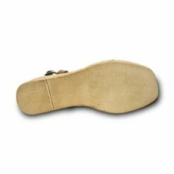Sandalias Cuña Alta Mujer Piel Plantilla Acolchada 44510 Verde, De Blusandal -BOUTTYE Ventas sandalias cuna alta mujer piel plantilla acolchada 44510 verde de blusandal 5