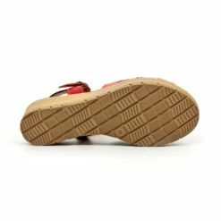 Sandalias Cuña Baja Mujer Piel Plantilla Acolchada 3106 Multicolor, De Blusandal -BOUTTYE Ventas sandalias cuna baja mujer piel plantilla acolchada 3106 multicolor de blusandal 7