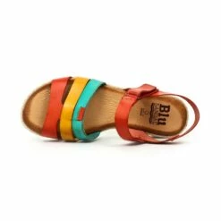 Sandalias Cuña Baja Mujer Piel Velcro Plantilla Acolchada 2898 Multicolor, De Blusandal 14 Sandalias Cuña Baja Mujer Piel Velcro Plantilla Acolchada 2898 Multicolor, De Blusandal -BOUTTYE Ventas sandalias cuna baja mujer piel velcro plantilla acolchada 2898 multicolor de blusandal 4