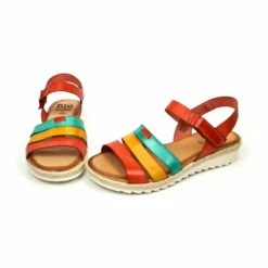 Sandalias Cuña Baja Mujer Piel Velcro Plantilla Acolchada 2898 Multicolor, De Blusandal 15 Sandalias Cuña Baja Mujer Piel Velcro Plantilla Acolchada 2898 Multicolor, De Blusandal -BOUTTYE Ventas sandalias cuna baja mujer piel velcro plantilla acolchada 2898 multicolor de blusandal 5