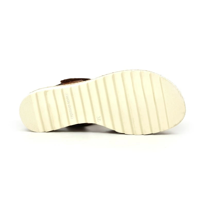 Sandalias Cuña Baja Mujer Piel Velcro Plantilla Acolchada 2898 Multicuero, De Blusandal 10 Sandalias Cuña Baja Mujer Piel Velcro Plantilla Acolchada 2898 Multicuero, De Blusandal - Imagen 8