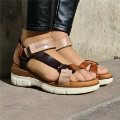 Sandalias Cuña Mujer Piel Velcro Plantilla Acolchada 54322 Multicuero, De Blusandal 14 Sandalias Cuña Mujer Piel Velcro Plantilla Acolchada 54322 Multicuero, De Blusandal -BOUTTYE Ventas sandalias cuna mujer piel velcro plantilla acolchada 54322 multicuero de blusandal 3