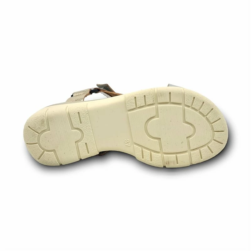 Sandalias Cuña Mujer Piel Velcro Plantilla Acolchada 54322 Multimetal, De Blusandal 9 Sandalias Cuña Mujer Piel Velcro Plantilla Acolchada 54322 Multimetal, De Blusandal - Imagen 7