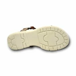 Sandalias Cuña Mujer Piel Velcro Plantilla Acolchada 54322 Verde, De Blusandal -BOUTTYE Ventas sandalias cuna mujer piel velcro plantilla acolchada 54322 verde de blusandal 6