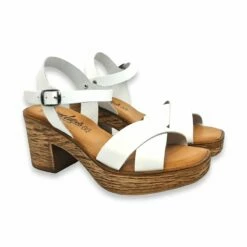 Sandalias Mule Tacón Medio Mujer Piel Plantilla Acolchada 270 Blanco, De Amelie 10 Sandalias Mule Tacón Medio Mujer Piel Plantilla Acolchada 270 Blanco, De Amelie -BOUTTYE Ventas sandalias mule tacon medio mujer piel plantilla acolchada 270 blanco de amelie 1