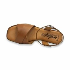 Sandalias Mule Tacón Medio Mujer Piel Plantilla Acolchada 270 Cuero, De Amelie -BOUTTYE Ventas sandalias mule tacon medio mujer piel plantilla acolchada 270 cuero de amelie 5