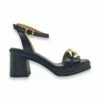 Sandalias Mule Tacón Medio Mujer Piel Plantilla Acolchada Cadena 2138 Negro, De Blusandal 1 Sandalias Mule Tacón Medio Mujer Piel Plantilla Acolchada Cadena 2138 Negro, De Blusandal -BOUTTYE Ventas sandalias mule tacon medio mujer piel plantilla acolchada cadena 2138 negro de blusandal