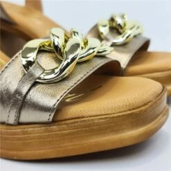 Sandalias Mule Tacón Medio Mujer Piel Plantilla Acolchada Cadena 2138 Platino, De Blusandal 11 Sandalias Mule Tacón Medio Mujer Piel Plantilla Acolchada Cadena 2138 Platino, De Blusandal -BOUTTYE Ventas sandalias mule tacon medio mujer piel plantilla acolchada cadena 2138 platino de blusandal 2