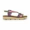Sandalias Planas Mujer Piel Plantilla Acolchada 22106 Multicolor, De Blusandal 2 Sandalias Planas Mujer Piel Plantilla Acolchada 22106 Multicolor, De Blusandal -BOUTTYE Ventas sandalias planas mujer piel plantilla acolchada 22106 multicolor de blusandal