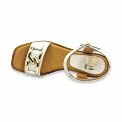 Sandalias Tacón Bajo Mujer Piel Plantilla Acolchada 2163 Blanco, De Blusandal -BOUTTYE Ventas sandalias tacon bajo mujer piel plantilla acolchada 2163 blanco de blusandal 5