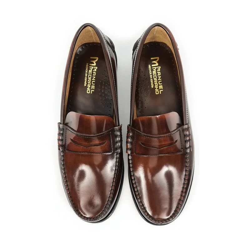 Zapatos Castellanos Hombre Piel Florentic Antifaz Suela Cuero 701 Cuero, De Manuel Medrano 10 Zapatos Castellanos Hombre Piel Florentic Antifaz Suela Cuero 701 Cuero, De Manuel Medrano - Imagen 8