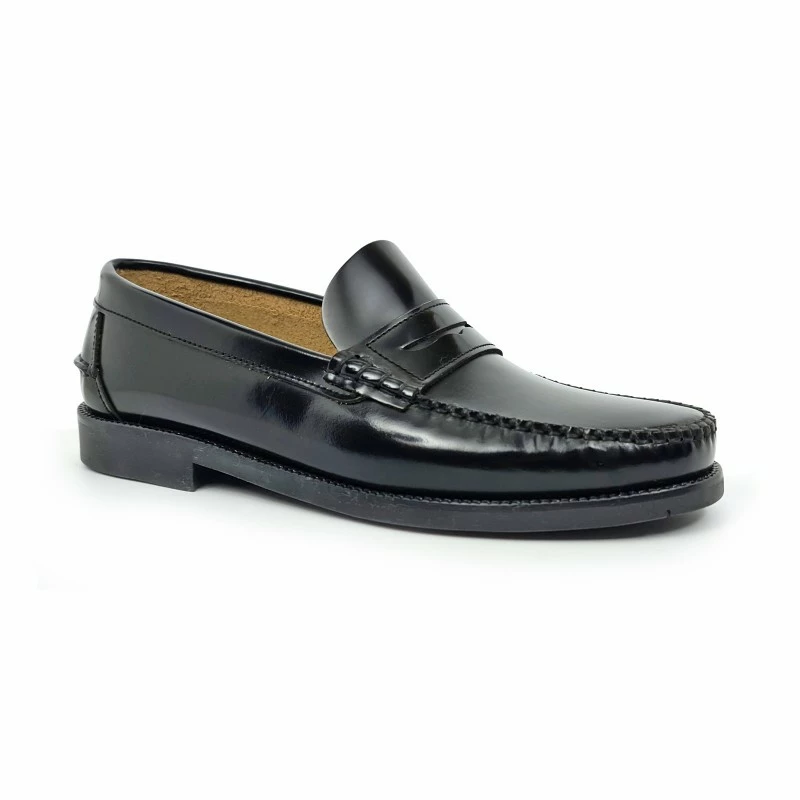 Zapatos Castellanos Hombre Piel Florentic Antifaz Suela Goma 711 Negro, De Manuel Medrano 5 Zapatos Castellanos Hombre Piel Florentic Antifaz Suela Goma 711 Negro, De Manuel Medrano - Imagen 3