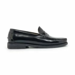 Zapatos Castellanos Hombre Piel Florentic Antifaz Suela Goma 711 Negro, De Manuel Medrano