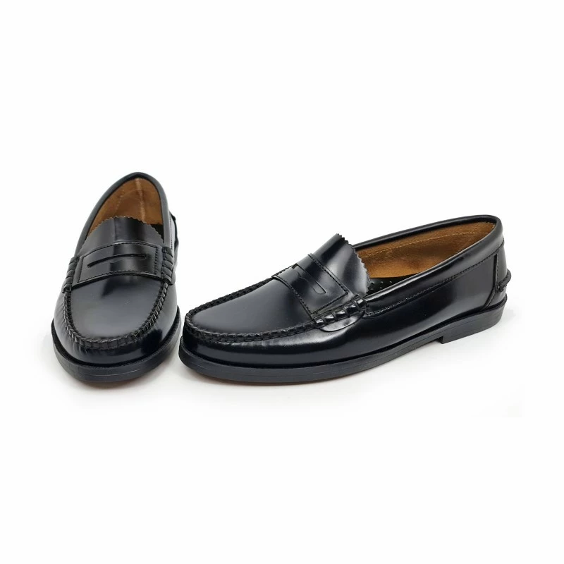 Zapatos Castellanos Mujer Piel Florentic Antifaz Suela Goma 400 Negro, De María Tovar 6 Zapatos Castellanos Mujer Piel Florentic Antifaz Suela Goma 400 Negro, De María Tovar - Imagen 4