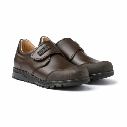 Zapatos Colegiales Niño Piel Puntera Reforzada Velcro 453 Chocolate, De Angelitos 7 Zapatos Colegiales Niño Piel Puntera Reforzada Velcro 453 Chocolate, De Angelitos -BOUTTYE Ventas zapatos colegiales nino piel puntera reforzada velcro 453 chocolate de angelitos 5