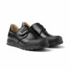 Zapatos Colegiales Niño Piel Puntera Reforzada Velcro 453 Negro, De Angelitos -BOUTTYE Ventas zapatos colegiales nino piel puntera reforzada velcro 453 negro de angelitos