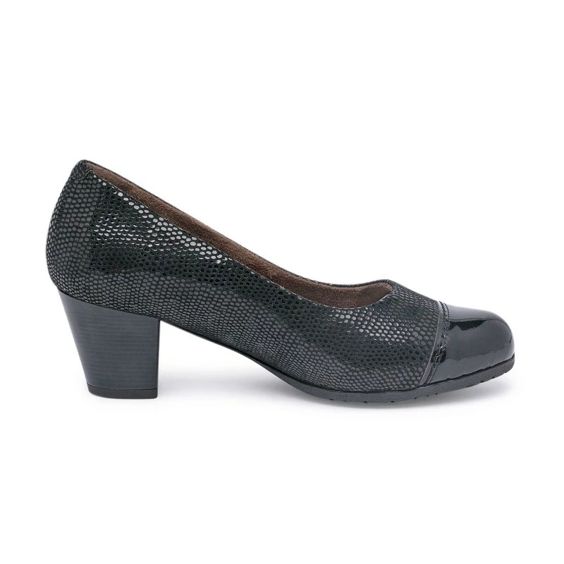 Zapatos De Salón Cómodos Mujer Piel Punta Charol Plantilla Extraíble 93 Negro, De Tupié 3 Zapatos De Salón Cómodos Mujer Piel Punta Charol Plantilla Extraíble 93 Negro, De Tupié