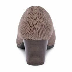 Zapatos De Salón Cómodos Mujer Piel Punta Charol Plantilla Extraíble 93 Taupe, De Tupié -BOUTTYE Ventas zapatos de salon comodos mujer piel punta charol plantilla extraible 93 taupe de tupie 3