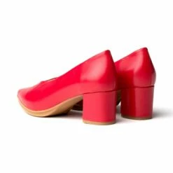 Zapatos De Salón Confort Mujer Piel Napa Tacón Medio Descubierto 1497 Rojo, De Eva Mañas 9 Zapatos De Salón Confort Mujer Piel Napa Tacón Medio Descubierto 1497 Rojo, De Eva Mañas -BOUTTYE Ventas zapatos de salon confort mujer piel napa tacon bajo 1497 rojo de eva manas 2