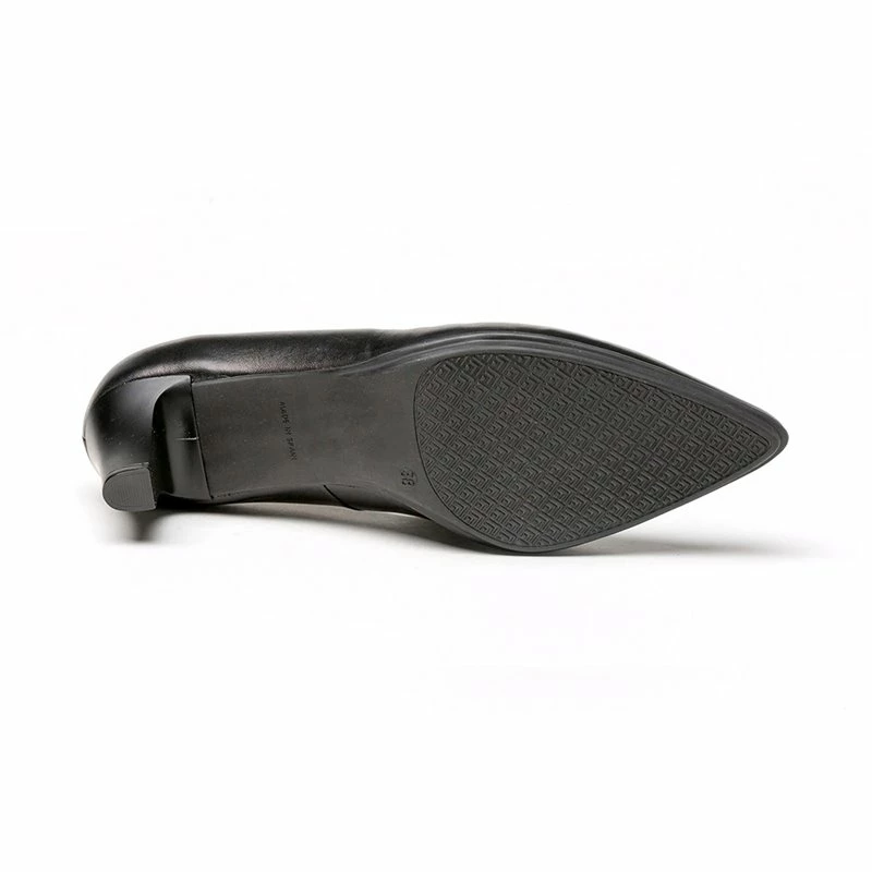 Zapatos De Salón Confort Mujer Piel Napa Tacón Medio 1498 Negro, De Eva Mañas 6 Zapatos De Salón Confort Mujer Piel Napa Tacón Medio 1498 Negro, De Eva Mañas - Imagen 4