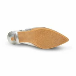 Zapatos De Salón Descubierto Mujer Piel Metalizada Tacón Alto 1495 Plata, De Eva Mañas -BOUTTYE Ventas zapatos de salon descubierto mujer piel metalizada tacon alto 1495 plata de eva manas 3