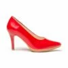Zapatos De Salón Mujer Piel Napa Tacón Alto 1500 Rojo, De Eva Mañas -BOUTTYE Ventas zapatos de salon mujer piel napa tacon alto 1500 rojo de eva manas