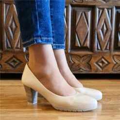 Zapatos De Salón Mujer Piel Tacón Medio Muy Cómodos 2220 Beige, De Desireé 13 Zapatos De Salón Mujer Piel Tacón Medio Muy Cómodos 2220 Beige, De Desireé -BOUTTYE Ventas zapatos de salon mujer piel tacon medio muy comodos 2220 beige de desiree 3