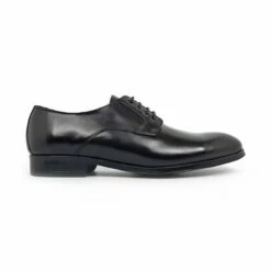 Zapatos Derby Hombre Piel Napa Ancho Especial 10431 Negro, De Latino