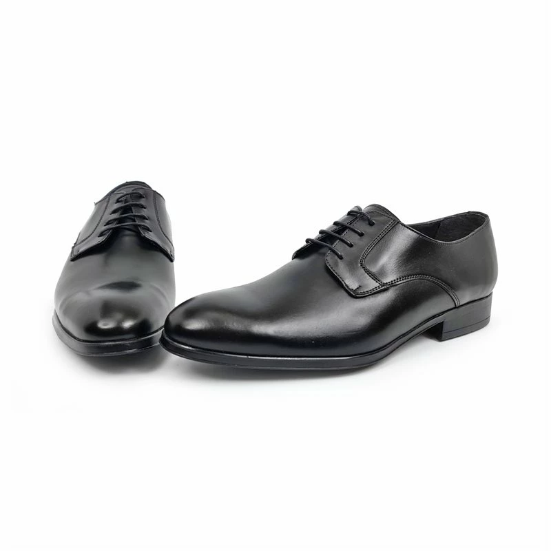 Zapatos Derby Hombre Piel Napa Ancho Especial 10431 Negro, De Latino 6 Zapatos Derby Hombre Piel Napa Ancho Especial 10431 Negro, De Latino - Imagen 4