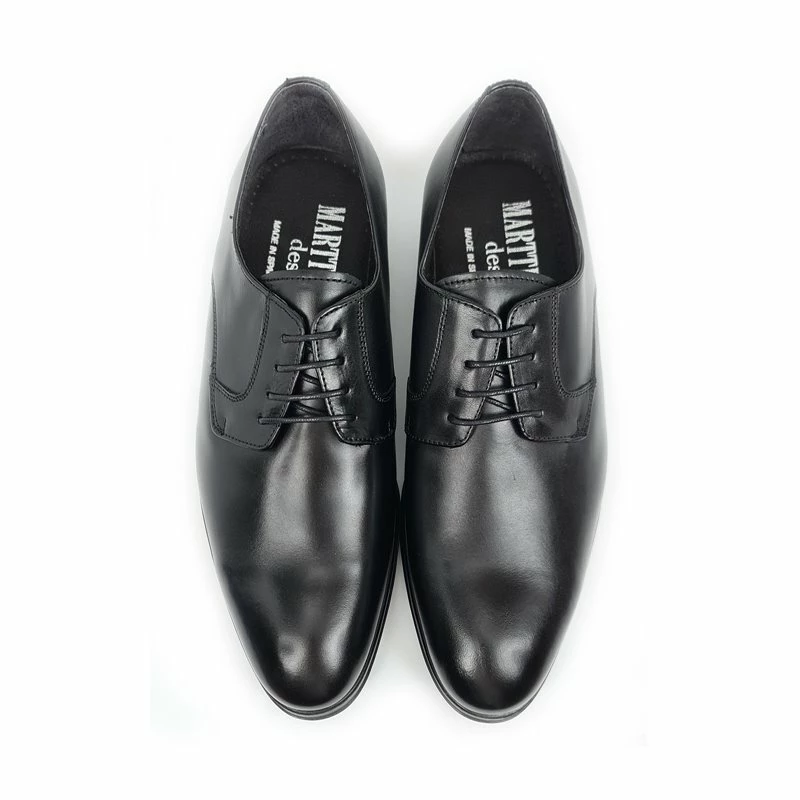 Zapatos Derby Hombre Piel Napa Ancho Especial 10431 Negro, De Latino 8 Zapatos Derby Hombre Piel Napa Ancho Especial 10431 Negro, De Latino - Imagen 6