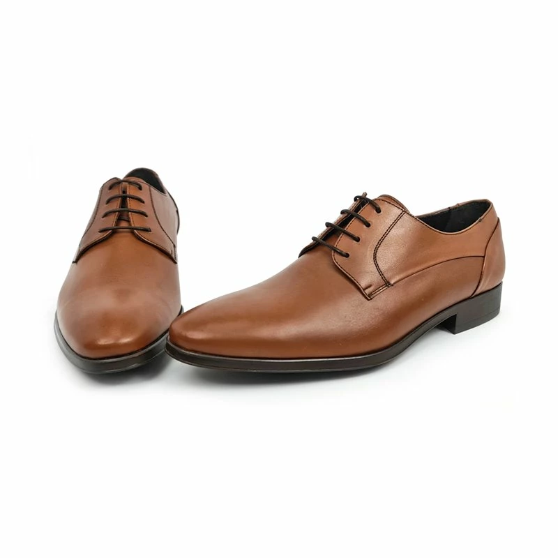 Zapatos Derby Hombre Piel Napa Suela De Goma 9972 Cuero, De Latino 6 Zapatos Derby Hombre Piel Napa Suela De Goma 9972 Cuero, De Latino - Imagen 4