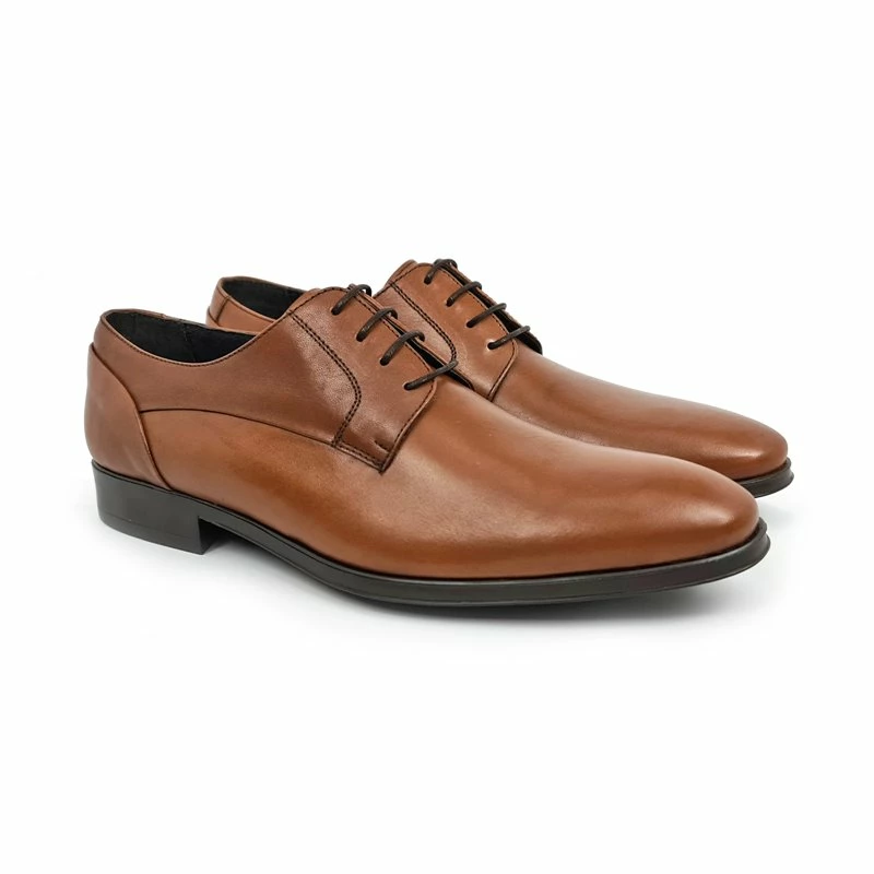 Zapatos Derby Hombre Piel Napa Suela De Goma 9972 Cuero, De Latino 7 Zapatos Derby Hombre Piel Napa Suela De Goma 9972 Cuero, De Latino - Imagen 5
