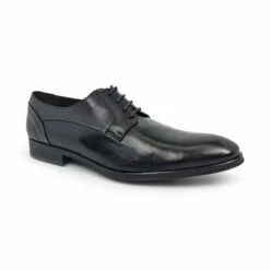 Zapatos Derby Hombre Piel Napa Suela De Goma 9972 Negro, De Latino -BOUTTYE Ventas zapatos derby hombre piel napa suela de goma 9972 negro de latino 2