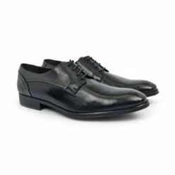 Zapatos Derby Hombre Piel Napa Suela De Goma 9972 Negro, De Latino -BOUTTYE Ventas zapatos derby hombre piel napa suela de goma 9972 negro de latino 4