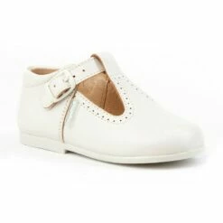Zapatos Pepitos Colegiales Infantil Niño Niña Piel Hebilla 503 Beige, De Angelitos -BOUTTYE Ventas zapatos pepitos colegiales infantil nino nina piel hebilla 503 beige de angelitos 2