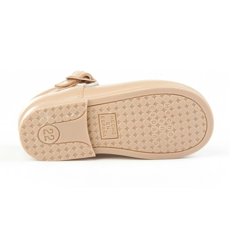Zapatos Pepitos Colegiales Infantil Niño Niña Piel Hebilla 503 Camel, De Angelitos 6 Zapatos Pepitos Colegiales Infantil Niño Niña Piel Hebilla 503 Camel, De Angelitos - Imagen 4