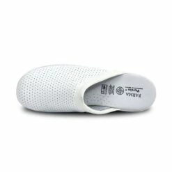 Zuecos Sanitarios Hombre Piel Perforada Destalonados 298 Blanco, De Percla -BOUTTYE Ventas zuecos sanitarios hombre piel perforada destalonados 298 blanco de percla 5