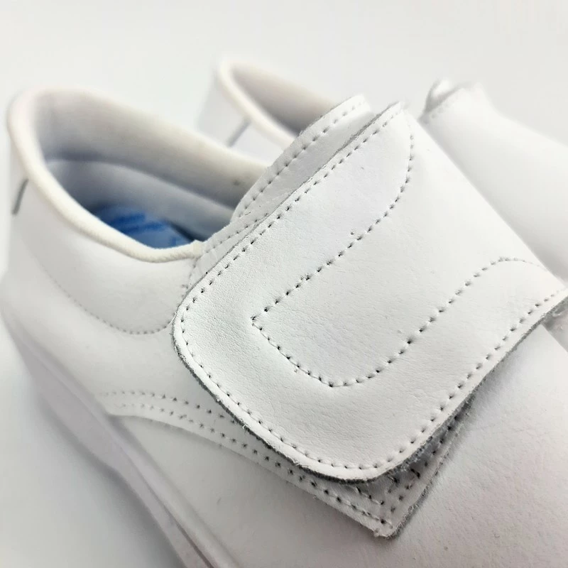 Zuecos Sanitarios Mujer Piel Cierre Velcro Anatómicos 790 Blanco, De Percla 4 Zuecos Sanitarios Mujer Piel Cierre Velcro Anatómicos 790 Blanco, De Percla - Imagen 2