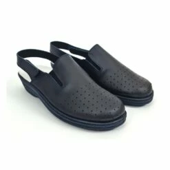 Zuecos Sanitarios Mujer Piel Perforada Destalonados Velcro 794 Marino, De Percla 11 Zuecos Sanitarios Mujer Piel Perforada Destalonados Velcro 794 Marino, De Percla -BOUTTYE Ventas zuecos sanitarios mujer piel perforada destalonados velcro 794 marino de percla 3